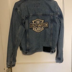 Women’s Harley Davidson denim jacket Size S